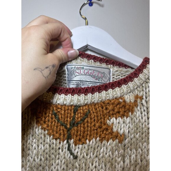 Nuggets Vintage Fall Sweater Size Large - Picture 7 of 8